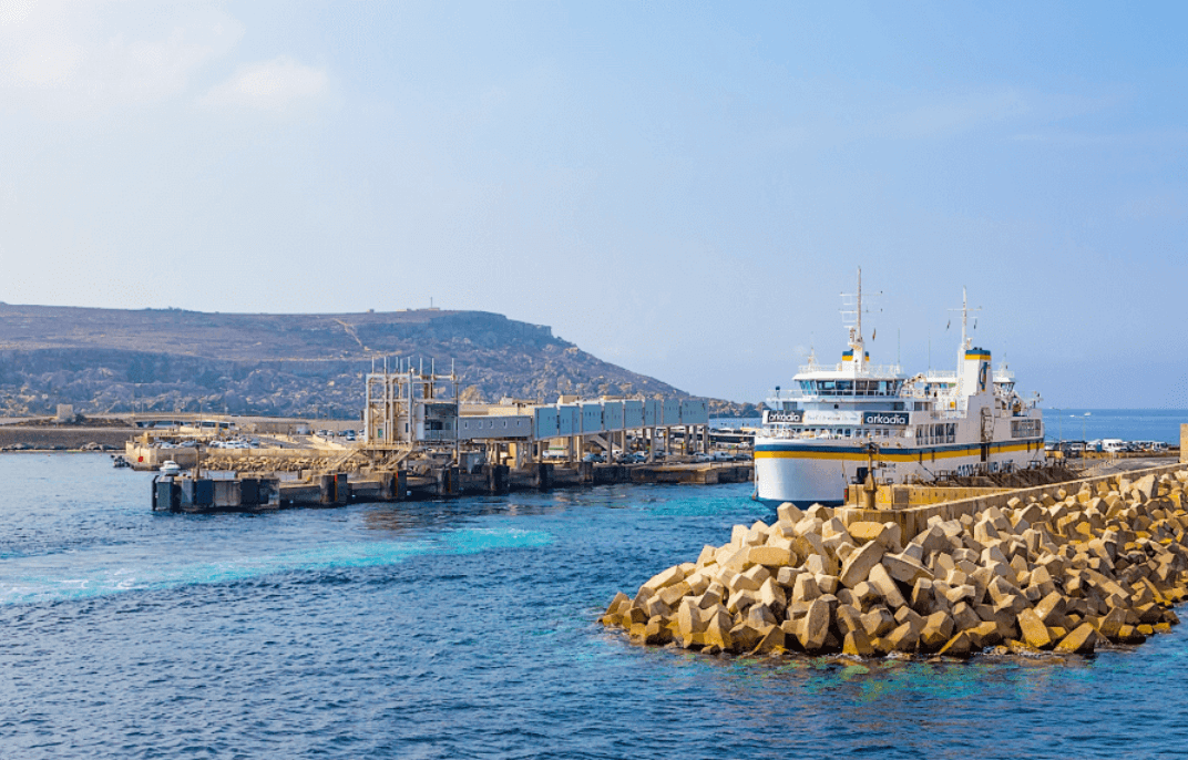 Ferry vers Gozo