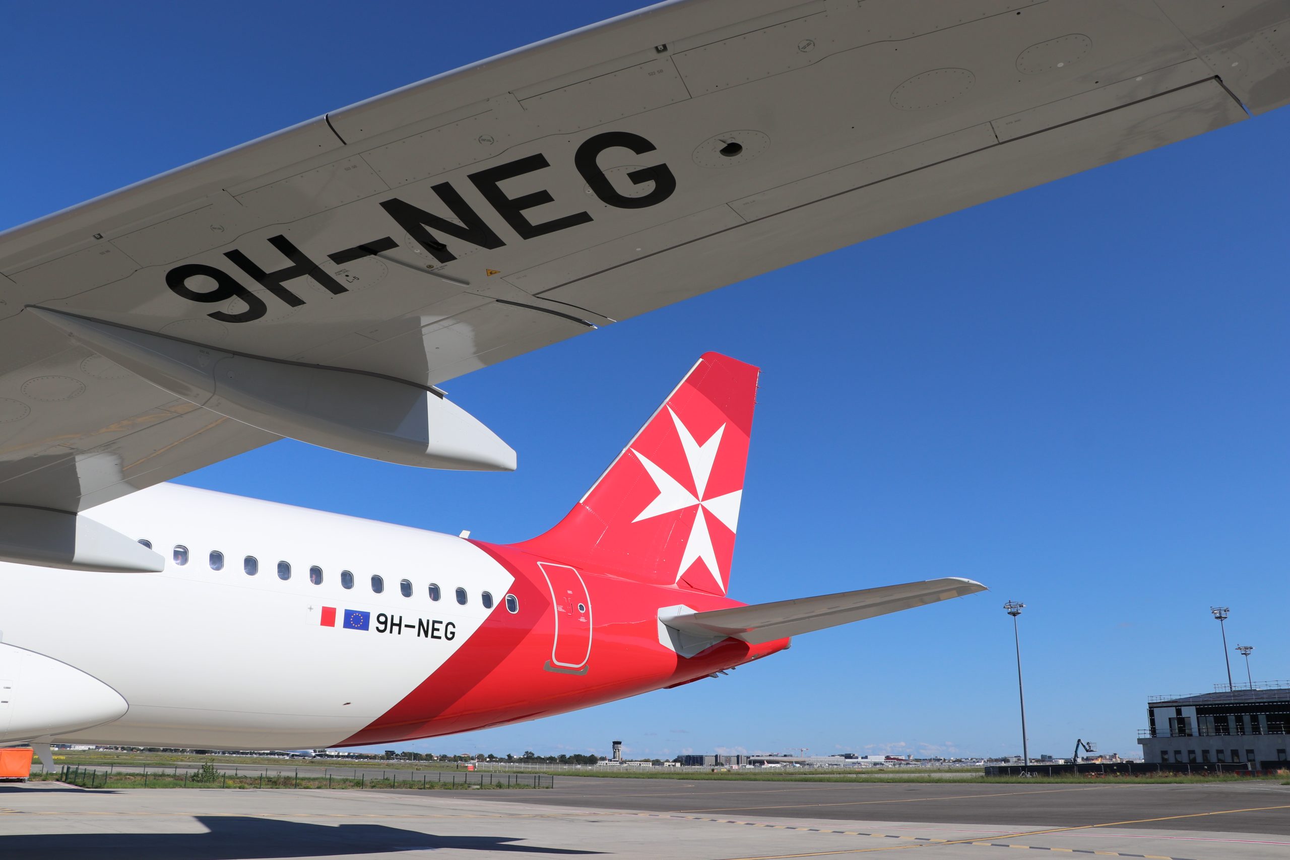Avion de KM Malta Airlines